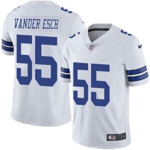 Dallas Cowboys #55 Leighton Vander Esch White  Vapor Untouchable