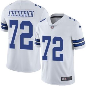 Dallas Cowboys #72 Travis Frederick White  Vapor Untouchable