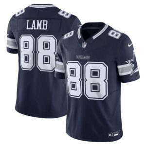 Dallas Cowboys #88 CeeDee Lamb Navy 2023 F.U.S.E