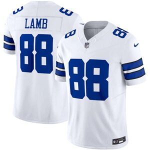Dallas Cowboys #88 CeeDee Lamb White 2023 F.U.S.E