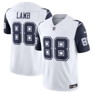 Dallas Cowboys #88 CeeDee Lamb White 2023 F.U.S.E. Vapor