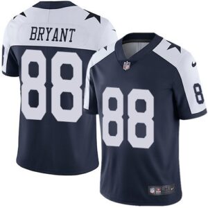 Dallas Cowboys #88 Dez Bryant Navy Blue Thanksgiving  Vapor Untouchable