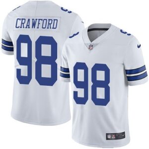 Dallas Cowboys #98 Tyrone Crawford White  Vapor Untouchable