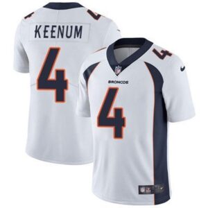 Denver Broncos #4 Case Keenum White  Vapor Untouchable