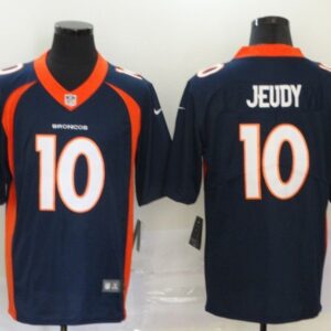 Denver Broncos #10 Jerry Jeudy Navy Blue Vapor Untouchable