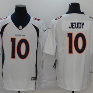 Denver Broncos #10 Jerry Jeudy White Vapor Untouchable
