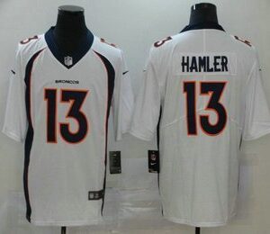 Denver Broncos #13 KJ Hamler White 2020 Vapor Untouchable