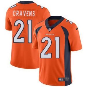 Denver Broncos #21 Su'a Cravens Orange Team Color  Vapor Untouchable