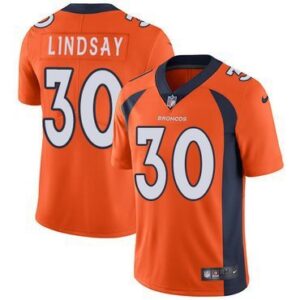 Denver Broncos #30 Phillip Lindsay Orange Team Color  Vapor Untouchable