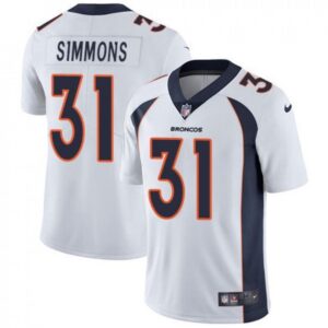 Denver Broncos #31 Justin Simmons White Vapor Untouchable