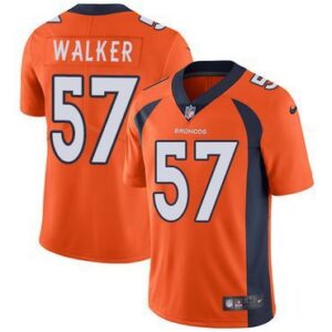 Denver Broncos #57 Demarcus Walker Orange Team Color  Vapor Untouchable