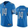 Detroit Lions #14 Amon-Ra St. Brown Blue Vapor Untouchable