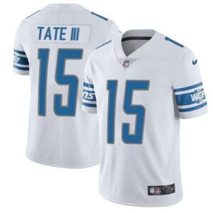 Detroit Lions #15 Golden Tate III White Vapor Untouchable