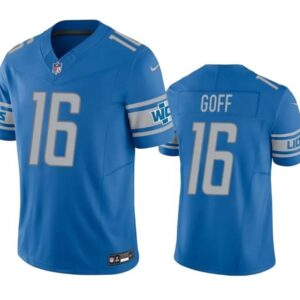 Detroit Lions #16 Jared Goff Blue 2023 F.U.S.E. Vapor Untouchable
