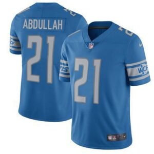 Detroit Lions #21 Ameer Abdullah Blue Vapor Untouchable