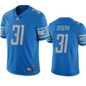 Detroit Lions #31 Kerby Joseph Blue Vapor Untouchable