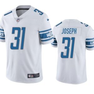 Detroit Lions #31 Kerby Joseph White Vapor Untouchable