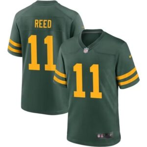 Green Bay Packers #11 Jayden Reed Green