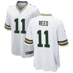 Green Bay Packers #11 Jayden Reed White