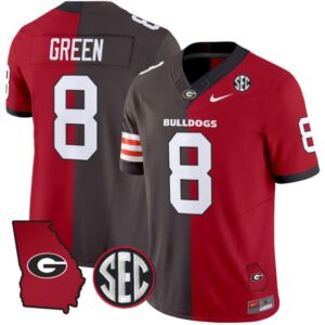 A.J. Green  #8 Georgia Bulldogs Split Vapor  Stitched