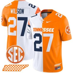 Al Wilson  #27 Tennessee Volunteers Split Vapor  Stitched