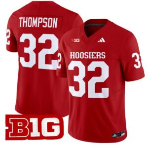 Anthony Thompson  #32 Indiana Hoosiers Vapor   Crimson