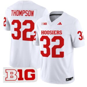 Anthony Thompson  #32 Indiana Hoosiers Vapor   White