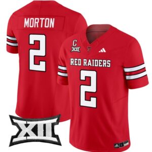 Behren Morton  #2 Texas Tech Red Raiders Vapor   Red