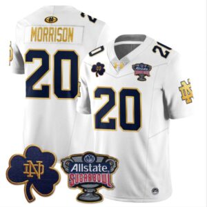 Benjamin Morrison  #20 Notre Dame Allstate Sugar Bowl  White