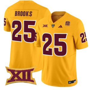 DeCarlos Brooks  #25 Arizona State Sun Devils Vapor  College  Gold