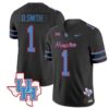 Donovan Smith  #1 Houston Cougars Oilers   Stitched Black