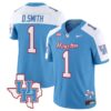 Donovan Smith  #1 Houston Cougars Oilers   Stitched Blue Alternate