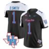 Donovan Smith  #1 Houston Cougars Oilers Inspired Vapor College  Black Alternate