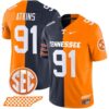 Doug Atkins  #91 Tennessee Volunteers Split Vapor  Stitched