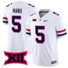 Jacob Manu  #5 Arizona Wildcats Vapor   White