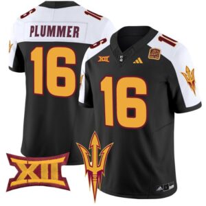 Jake Plummer  #16 Arizona State Sun Devils Vapor  College  Black Alternate
