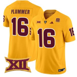 Jake Plummer  #16 Arizona State Sun Devils Vapor  College  Gold