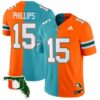 Jalen Phillips  #15 Miami Hurricanes Split Vapor   Stitched