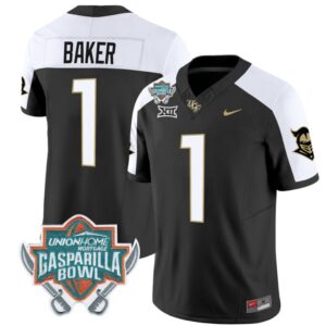 Javon Baker  #1 UCF Knights Unionhome Patch Vapor  Stitched Alternate