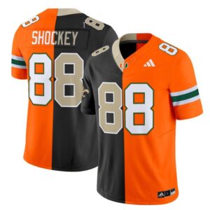 Jeremy Shockey  Saints #88 Miami Hurricanes Split Vapor V2