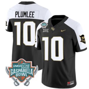 John Rhys Plumlee  #10 UCF Knights Unionhome Patch Vapor  Stitched Alternate