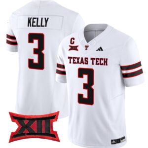 Josh Kelly  #3 Texas Tech Red Raiders Vapor   White