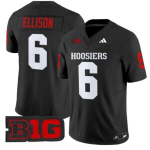 Justice Ellison  #6 Indiana Hoosiers Vapor   Black