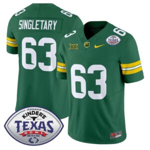Mike Singletary #63 Baylor Bears 2024 Texas Bowl  Green