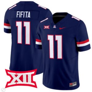 Noah Fifata  #11 Arizona Wildcats Vapor   Navy