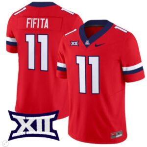 Noah Fifata  #11 Arizona Wildcats Vapor   Red