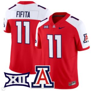Noah Fifata  #11 Arizona Wildcats Vapor   Red Alternate