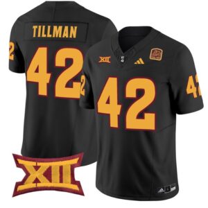 Pat Tillman  #42 Arizona State Sun Devils Vapor  College  Black