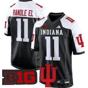 Randle El  #11 Indiana Hoosiers 2024 Game V2  Black Alternate