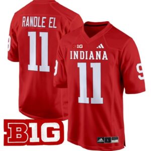 Randle El  #11 Indiana Hoosiers 2024 Game V2  Crimson